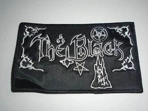 THE BLACK BLACK METAL EMBROIDERED PATCH - Picture 1 of 1
