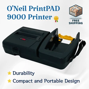 O'Neil PrintPAD 9000 - Thermodirekt Etikettendrucker 203 dpi - ohne Akku/Ladegerät - Bild 1 von 11