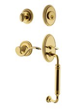 Nostalgic Warehouse Claman_Eset_234_Cg_Lh Classic Left Handed - Brass