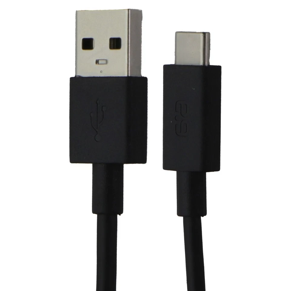 Cable de carga PureGear (4 pies) USB-A a USB-C para teléfonos inteligentes y más - negro Foto 1 de 1
