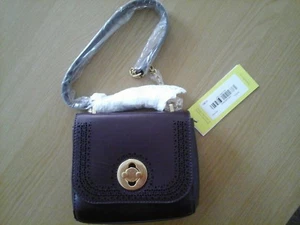 Karen Millen brown leather bag - Picture 1 of 7