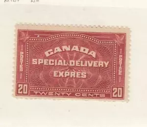 CANADA (MK6884) # E4 FVF-MNH 20cts 1930 SPECIAL DELIVERY /HENNA BROWN CV $160 - Picture 1 of 1