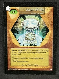 MAGI NATION TCG PROMO DEMO WATER OF LIFE NM ENG - Imagen 1 de 2
