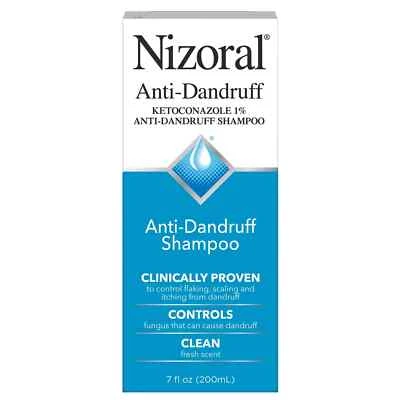 Champú anticaspa Nizoral, aroma fresco, 7 fl oz Foto 1 de 3