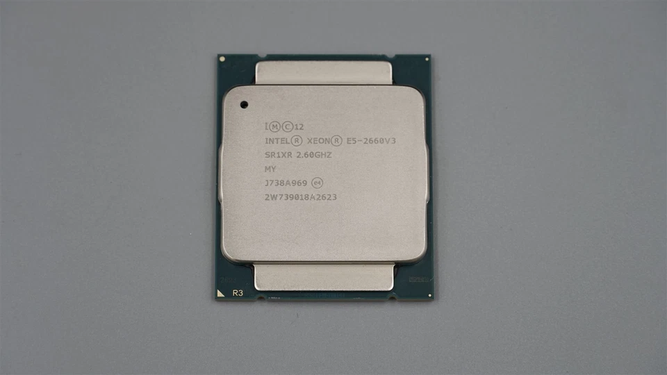 SR1XR INTEL XEON 10 CORE E5-2660V3 2.6GHz 25MB 9GT/s 105W SERVER PROCESSOR CM806 - Image 1 of 1