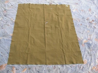 WW2 US COUVERTURE MILITAIRE AMÉRICAINE COULEUR OD AVEC SON ÉTIQUETTE DATÉE 1935 - Photo 1/4