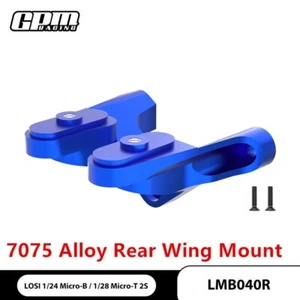 GPM 7075 Alloy Rear Wing Mount For LOSI 1/24 Micro-B / 1/28 Micro-T 2S LOS-1770 - Picture 1 of 9
