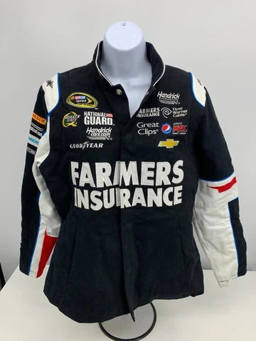 Kasey Kahne #5 Farmers Insurance Hendrick Nascar Jacket Coat Chase WOMENS MEDIUM Cover