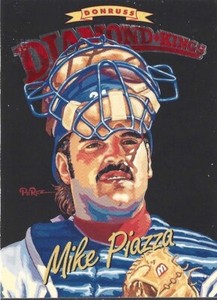 1994 Donruss Diamond Kings Mike Piazza DK-15