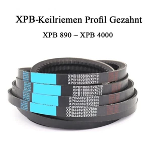 XPB-Keilriemen Profil Gezahnt 16.3mm x 13mm Länge 890-4000mm Gummi-Antriebsrieme - Bild 1 von 11