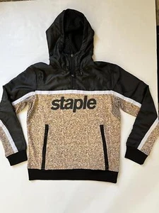 Staple Pigeon Brand Kork 1/4 Zip Hoodie - Bild 1 von 7