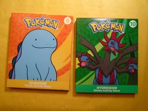 2025 McDONALDS HAPPY MEAL TOYS, POKEMON ( # 9 & # 10 POKEMON PACKS ETC.. - Bild 1 von 2