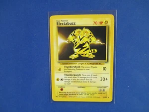 Pokemon Base set " Electabuzz " EX- NMT see scans - Picture 1 of 2