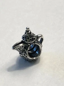 Arabische Teekanne Charm S925 echt Sterlingsilber europäische Perle - Bild 1 von 3