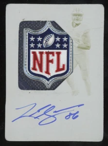 Luke Schoonmaker 2023 National Treasures Auto Patch #d 1/1 RPA Shield Cowboys - Picture 1 of 2