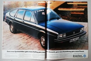 Volkswagen VW Passat B2 - Reklame Werbeanzeige Original-Werbung 1981 (2) - Bild 1 von 1