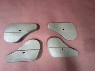 BMW E28 528e M5 E23 735I Front Cover Seat Outside Panel Beige Set OEM 181K Miles - Image 1 of 4