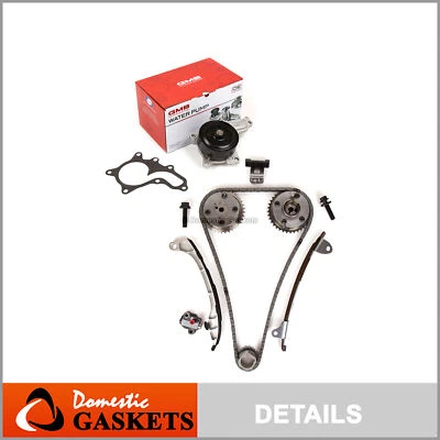 Kit de cadena de distribución bomba de agua apta 09-12 Scion tC Toyota Rav4 Camry Venza 2.5 2.7L Foto 1 de 4