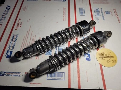 Amortiguadores traseros cromados 09-15 Harley Davidson Sportster 11,5" 54568-09 XL1200 XL883 Foto 1 de 4