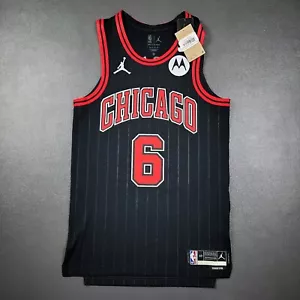 100% Authentic Alex Caruso Nike Bulls Statement Trikot Gr. 40 S Motorola - Bild 1 von 6