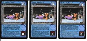 WWE RAW DEAL - 3X Go For The Cover! *FREE SHIPPING* RARE Action - Bild 1 von 1