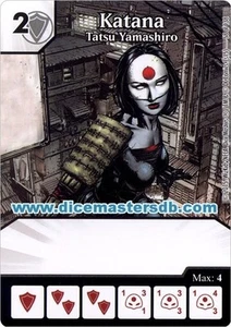 Katana Tatsu Yamashiro #58 - Justice League - DC Dice Masters - Picture 1 of 1
