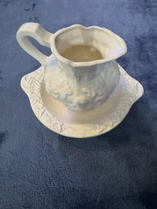 Renaissance By Lefton Mini Cherub Angel Pitcher And Bowl #3568 - Picture 1 of 10