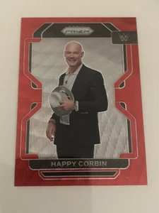 HAPPY CORBIN #148 - 2022 PANINI WWE PRIZM - RED WAVE PARALLEL - Bild 1 von 2