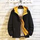 Mens Casual Coats Jackets Spring Autumn Casual Jacket Overcoat Plus Size