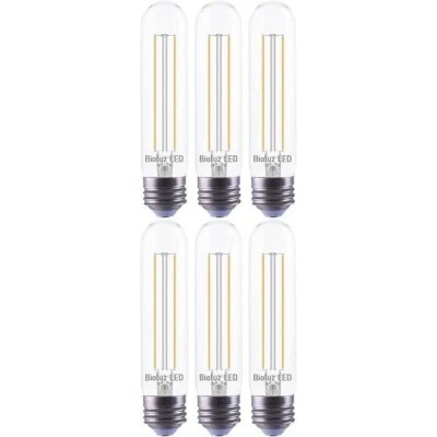6 Pack Bioluz LED 94 CRI T10 LED Bulb 40W Dimmable Filament Lights Bulbs - Image 1 of 4