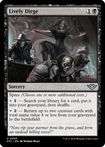 x1 Lively Dirge OTJ MTG 93 UNCOMMON M/NM 1x - Picture 1 of 1