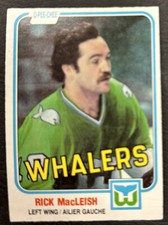 1981-82 O-Pee-Chee OPC Hockey - #133 Rick MacLeish - Hartford Whalers