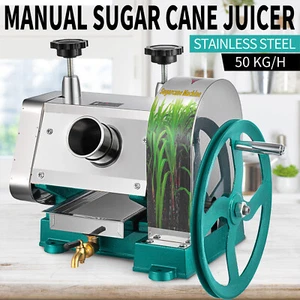 Commercial Manual Sugarcane juicer Extractor Squeezer Machine Sugar Cane Press - Picture 1 of 12