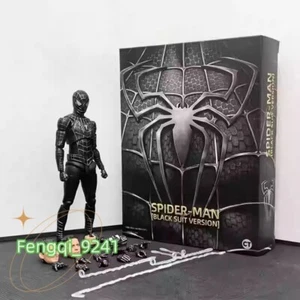 CT Spider Man 3 Toby Maguire Black Venom Suit Mobile Handheld Toy Model Gift - Bild 1 von 8