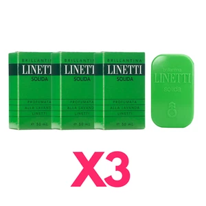 X3 LINETTI SOLIDA BRILLANTINA CAPELLI 50 ML 3PZ - Imagen 1 de 1