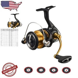 Daiwa LT 1000S Spinning Reel - 2023 Model, Lightweight & Durable for Anglers - Picture 1 of 4