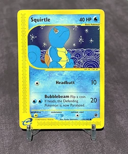 Pokémon TCG Squirtle Expedition Base Set 132/165 Regular Common VLP - Picture 1 of 4