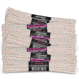 3 paquetes limpiador de tuberías absorbente de cerdas duras sin blanquear proyector de 132 quilates para fumar - Imagen 1 de 3