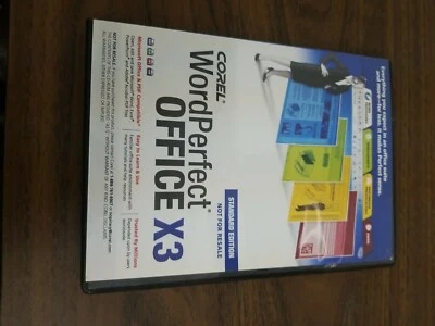 COREL WORDPERFECT OFFICE X3 STANDARD EDITION Foto 1 de 3
