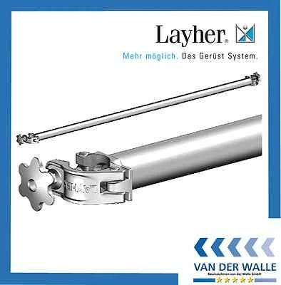 Layher Fahrgerüst Rollgerüstteil Basisstrebe 1324.285 - Bild 1 von 2