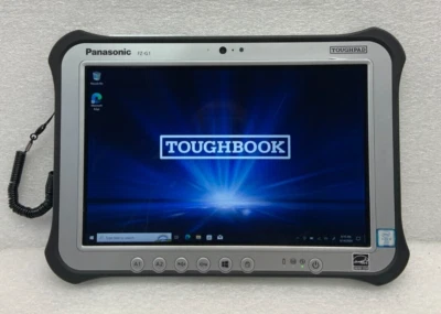 Panasonic Toughpad FZ-G1 MK4 i5 6th  SSD  Micro SD Dual Touch Win10 AC Grade B - Image 1 of 4