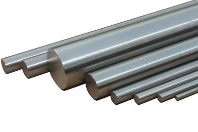 METALLBAU-SYSTEMS GMBH Blankstahl C45 Länge 200mm Rundstahl GESCHLIFFEN h6 Ø10mm - 70mm härtbar