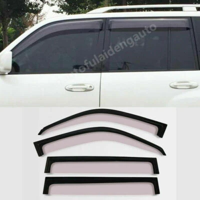 Apto para Lexus LX470 1998-2007 Deflector Ventana Lateral Viseras de Lluvia Ventilación Sombra Visera Foto 1 de 4