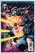 GHOST RIDER V.3 #5 MARVEL KNIGHTS (2001) NOS! 9.4+ NM GRADE, DEVIN GRAYSON STORY
