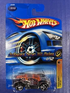 Hot Wheels 2006 X-Raycers #111 Ferrari 360 Modena 1/12 Track Aces - Picture 1 of 6