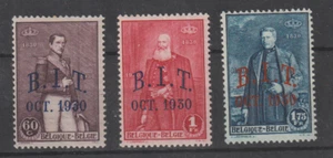 Belgium 1930 Scott 222-224 MH CAT $24.75 - Bild 1 von 2