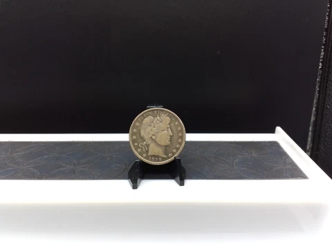 1899 p Barber Silver Half Dollar - vf Cover