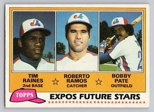 1981 Topps Tim 479 Raines Expos Rc Rookie Future Stars Karte Pate Hof Montreal - Bild 1 von 2