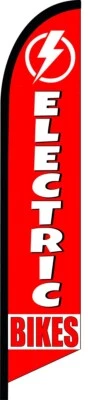 KIT DE LETREROS BANNER BANDERA PLUMA SWOOPER BICICLETAS ELÉCTRICAS Foto 1 de 4