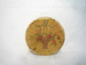 ANTIKER ROSSE POUDRE / PULVERKARTON 20er Jahre HOUBIGANT PARIS FRANKREICH - Bild 1 von 13